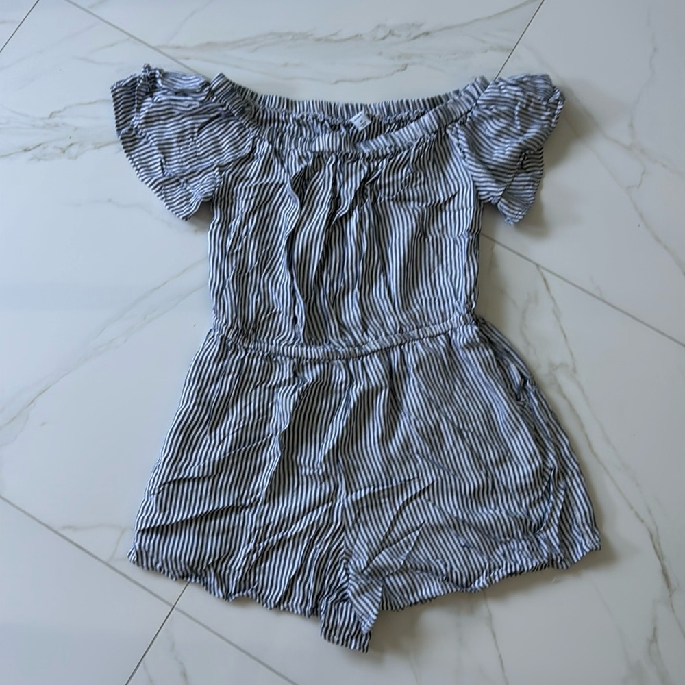 Old Navy size M Striped Romper